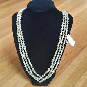 NATASHA long beaded necklace